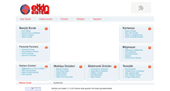 Desktop Screenshot of etkinsistem.com.tr